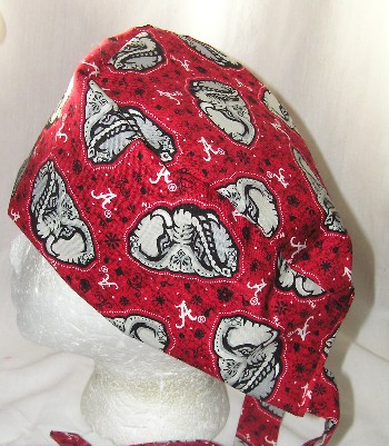 Alabama Ele Scrub Cap