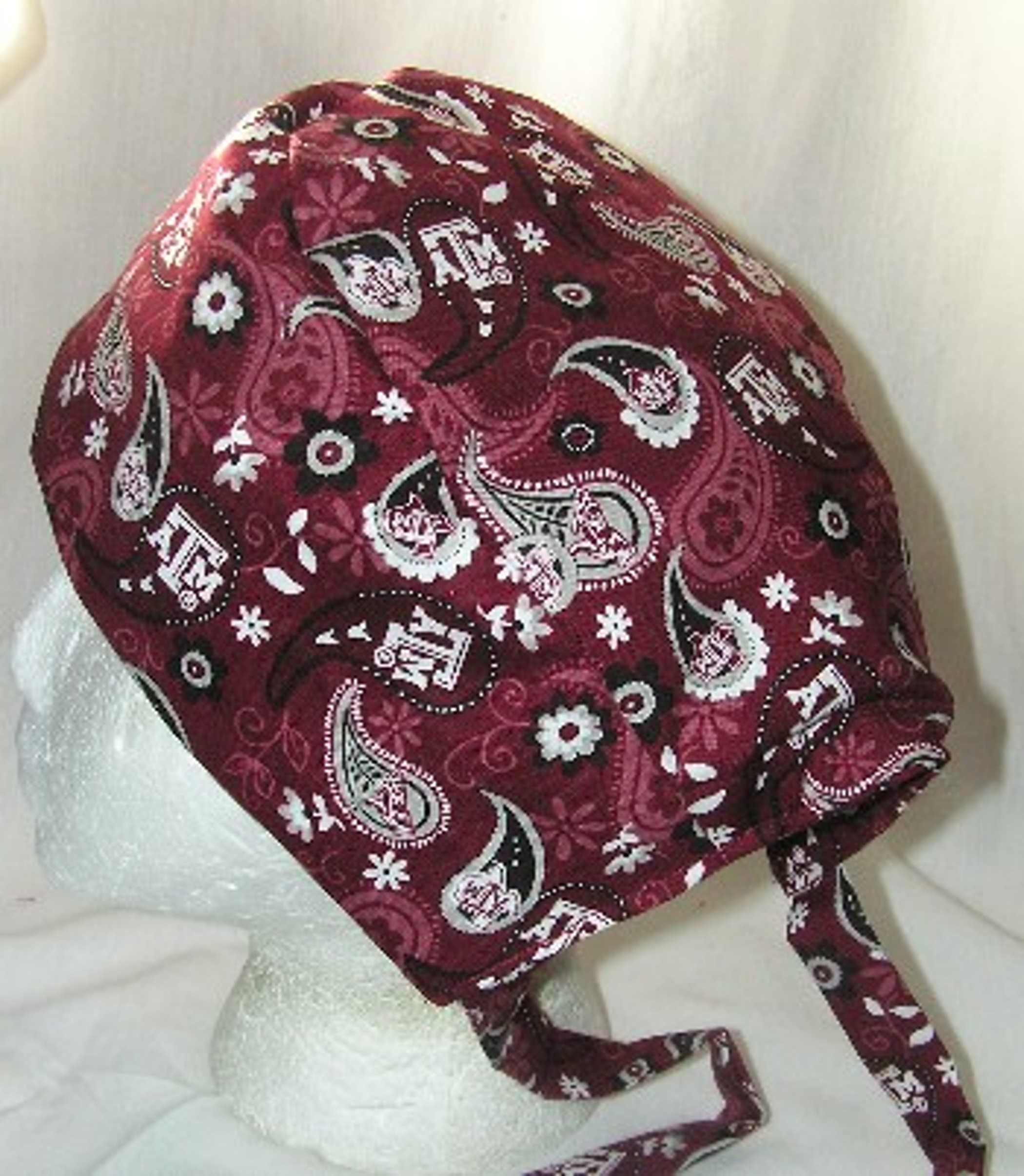 Texas A & M Paisley Scrub