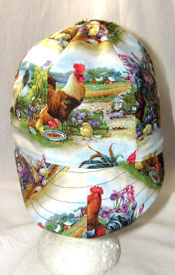 Family of Chickens Welder cap