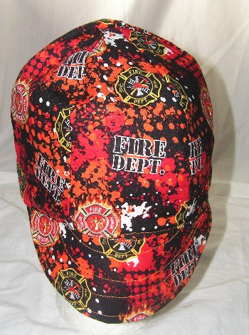 Fire Dept Cameo Welder Cap