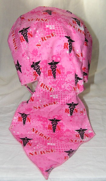 Pink Nurse Du-rag