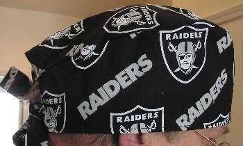 Raiders Black Scrub