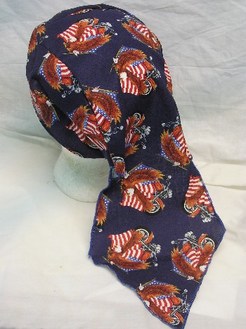 Bikes Eagles Flags Du-rag