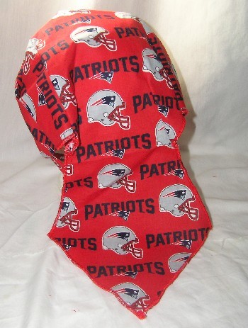 NE Patriots Red Du-rag
