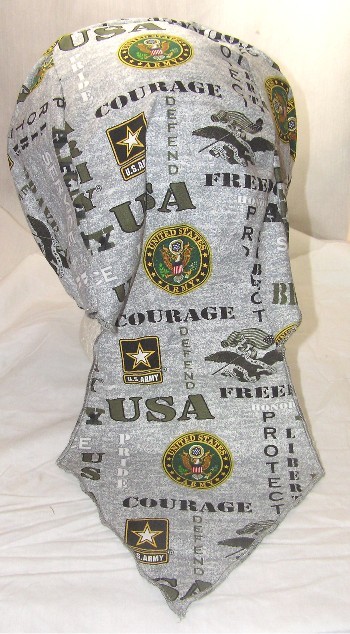 US Army Grey Du-rag