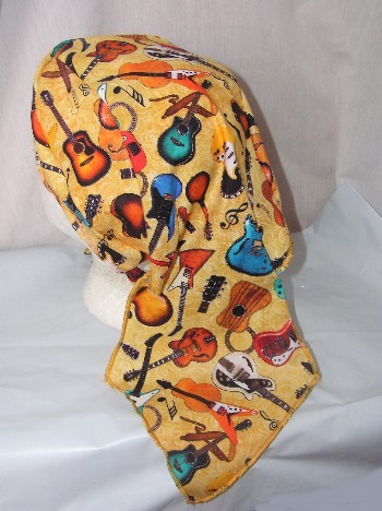 Tan Guitar Du-rag