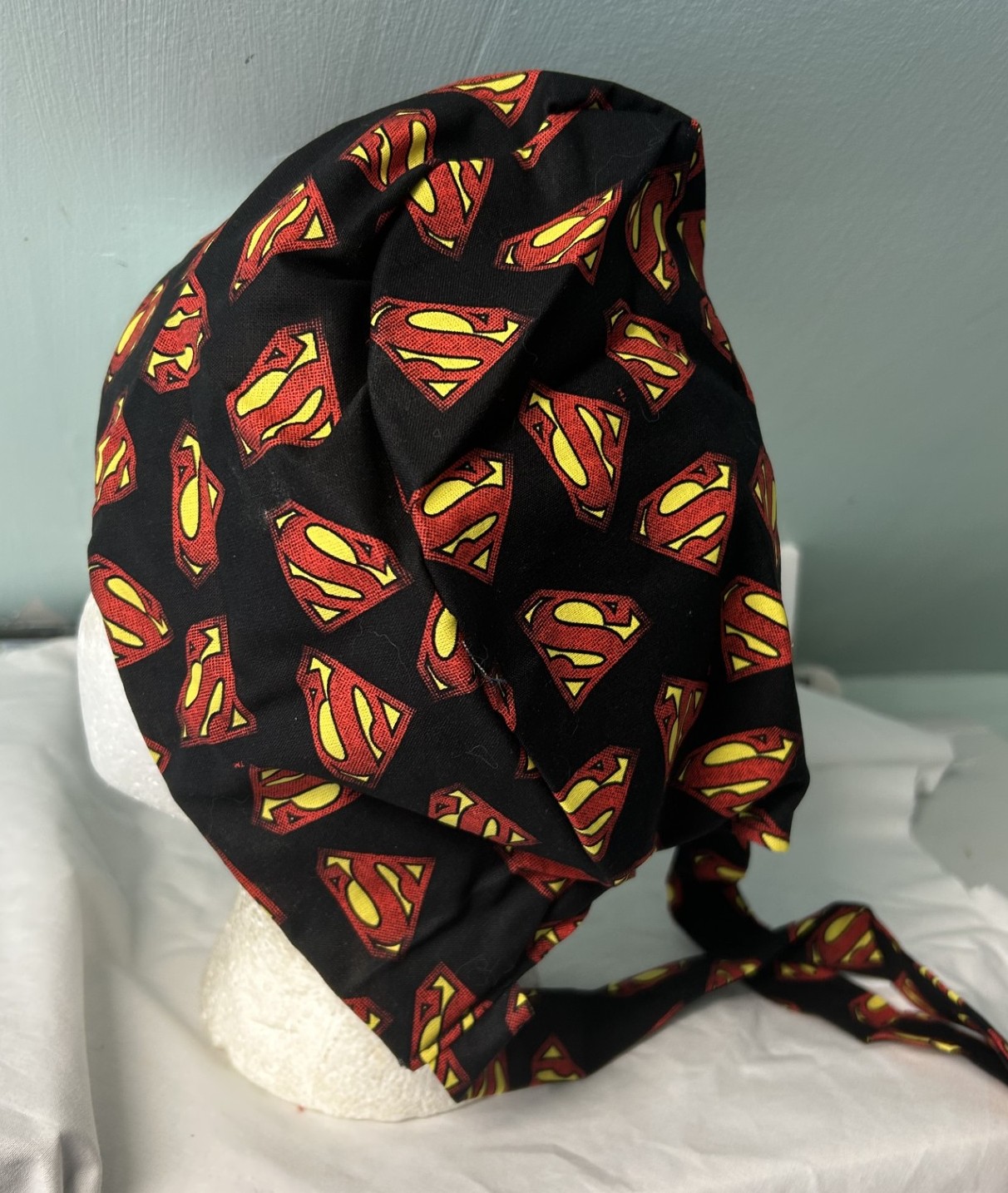 Superman Logo Scrub