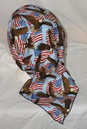 Blue Eagles & Flag Du-rag