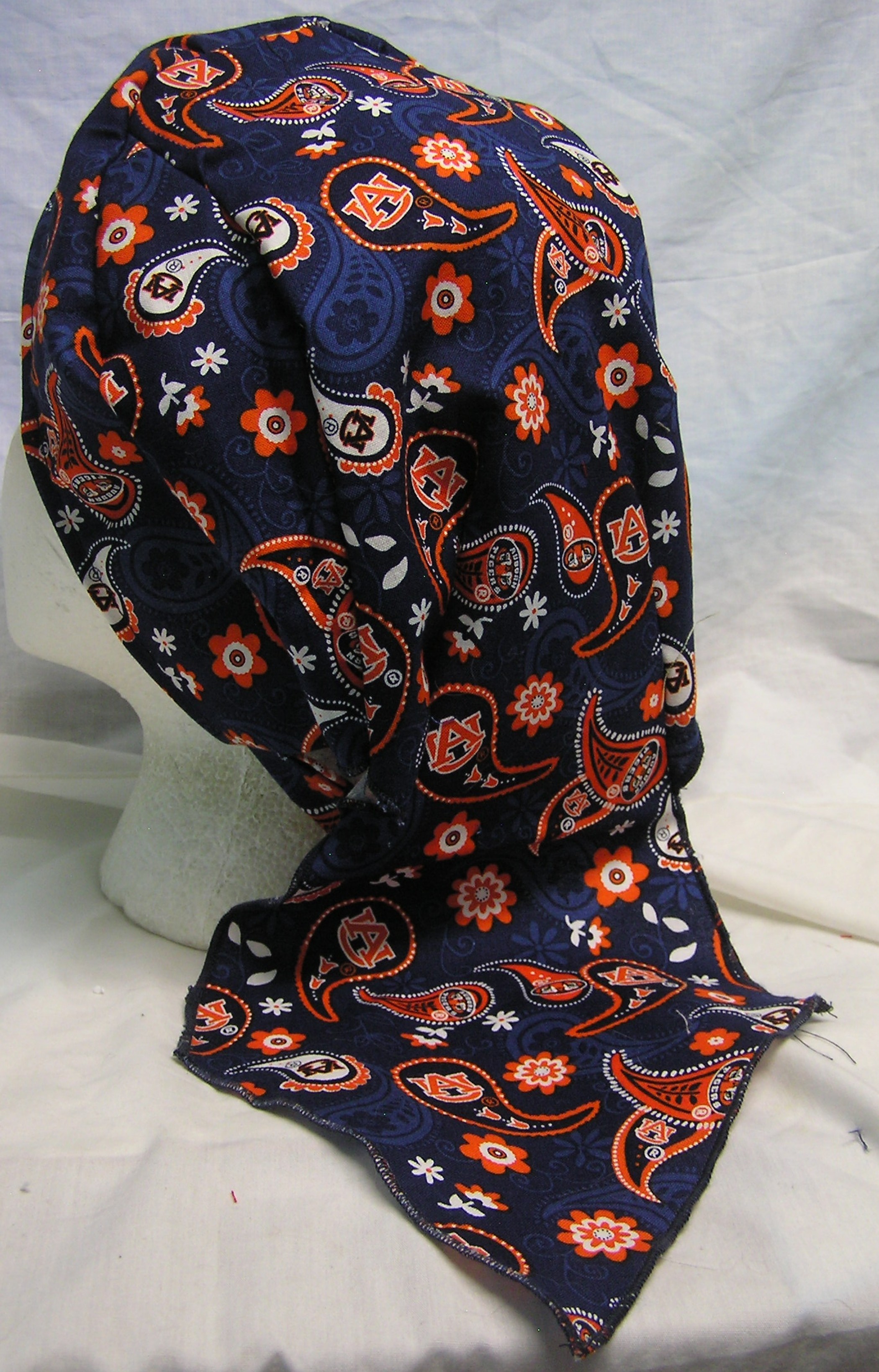 Auburn Paisley Du-rag